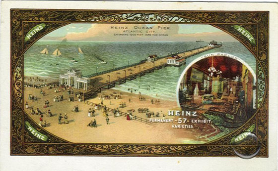 Heinz Pier Advertisement Postcard 