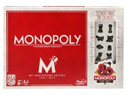 80th Anniversary Monopoly 