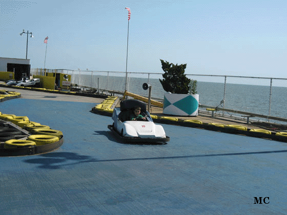Steel Pier Racing Cars
