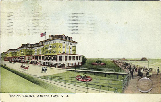 Atlantic City-St.Charles Hotel 1906