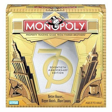 70th Anniversary Monopoly 