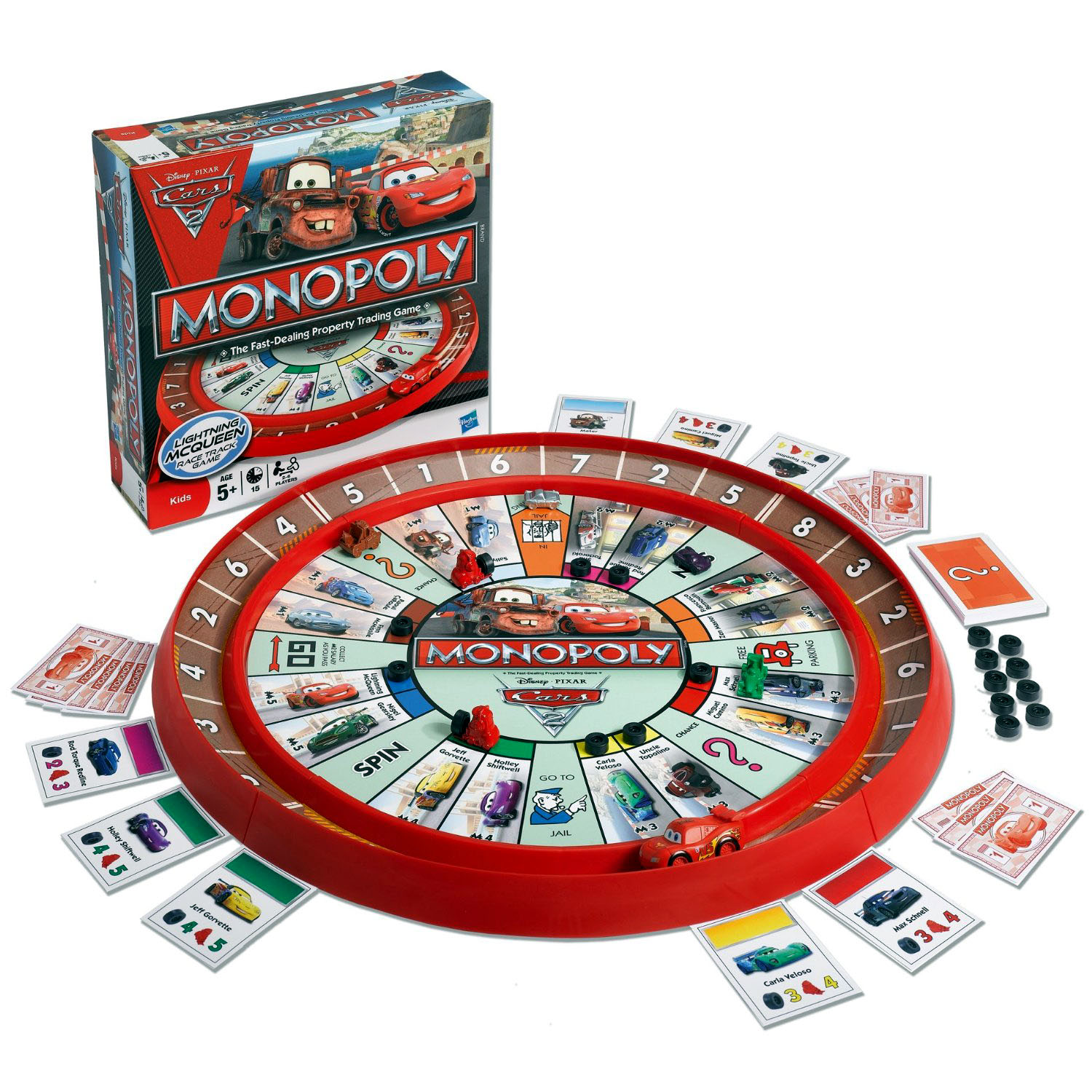 Monopoly Cars 2 Race Track Game
