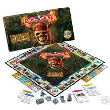 Pirates of the Caribbean Monopoly 