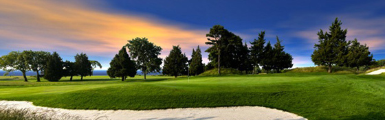 View of Seaview Golf Course