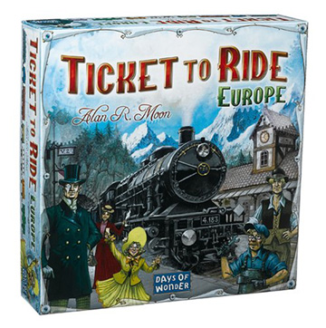 Ticket to Ride Europe Strategy Game 