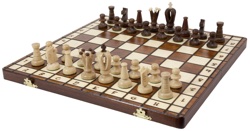 Royal 36 European Wood International Chess Set 