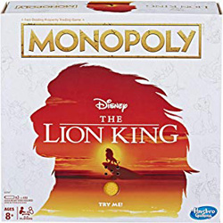 Disney Monopoly Lion King Game 