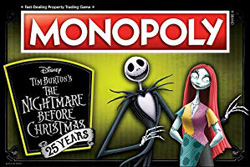 Monopoly Nightmare Before Christmas 25th Anniversary