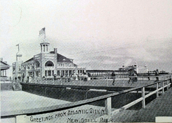 Steel Pier Atlantic City -  1907 